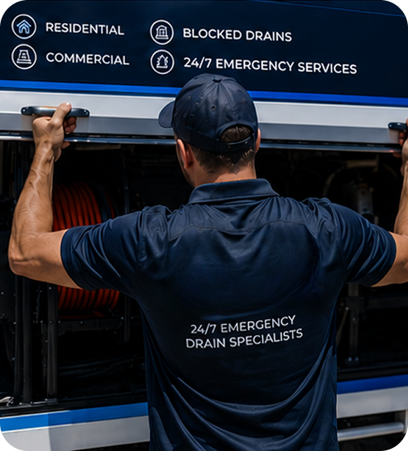Licensed blocked drain plumber servicing a Chatswood home